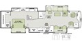 2015 Tiffin Phaeton 40AH - Floorplan