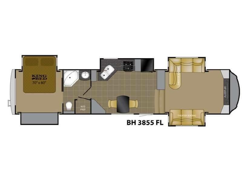 2013 Bighorn 5th Wheel Floor Plans