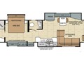 2016 Entegra Aspire 44B Floor Plan